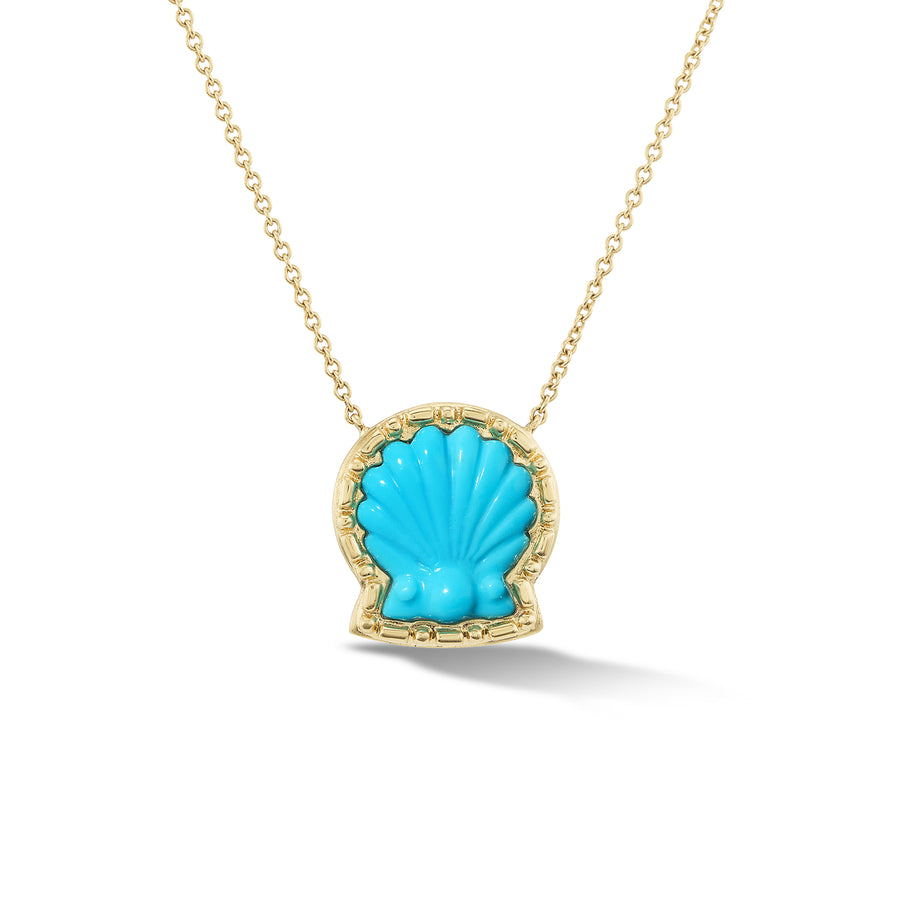 Turquoise Shell Necklace